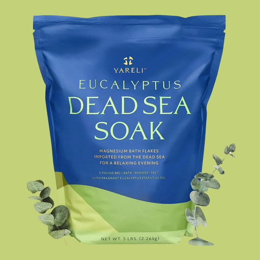 Eucalyptus Dead Sea Magnesium Bath Flakes for Refreshment