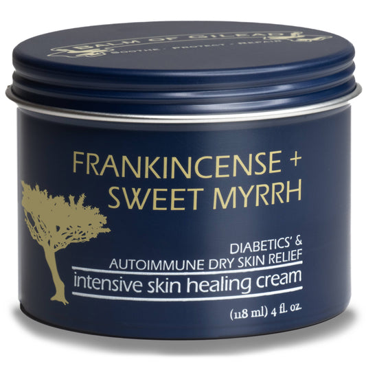 Frankincense & Sweet Myrrh Cream- Intensive Skin Healing 4oz