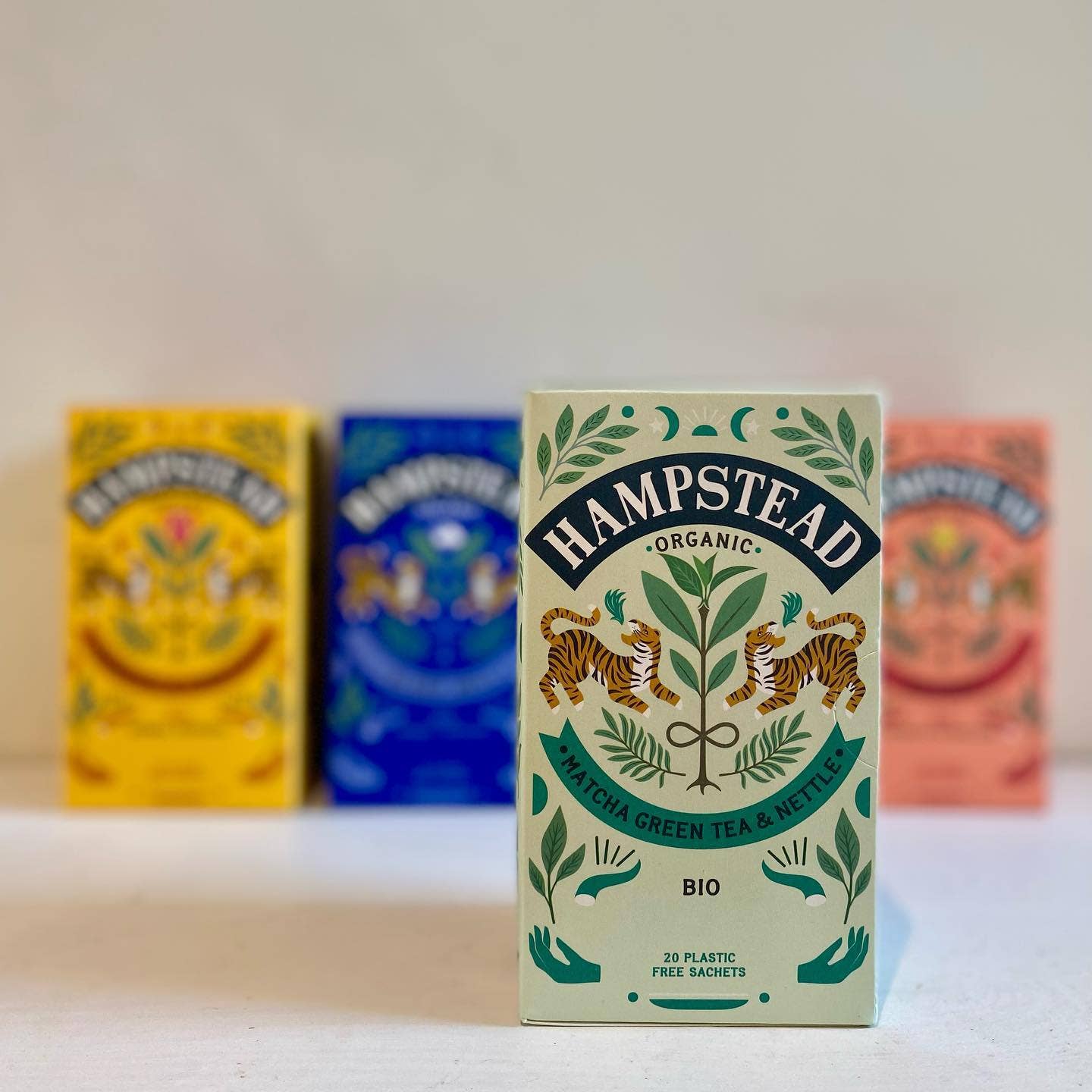 Hampstead Organic Matcha Green & Nettle (20 Teabags)