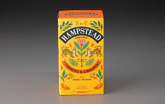 Hampstead Organic Turmeric & Cinnamon (20 Teabags)u