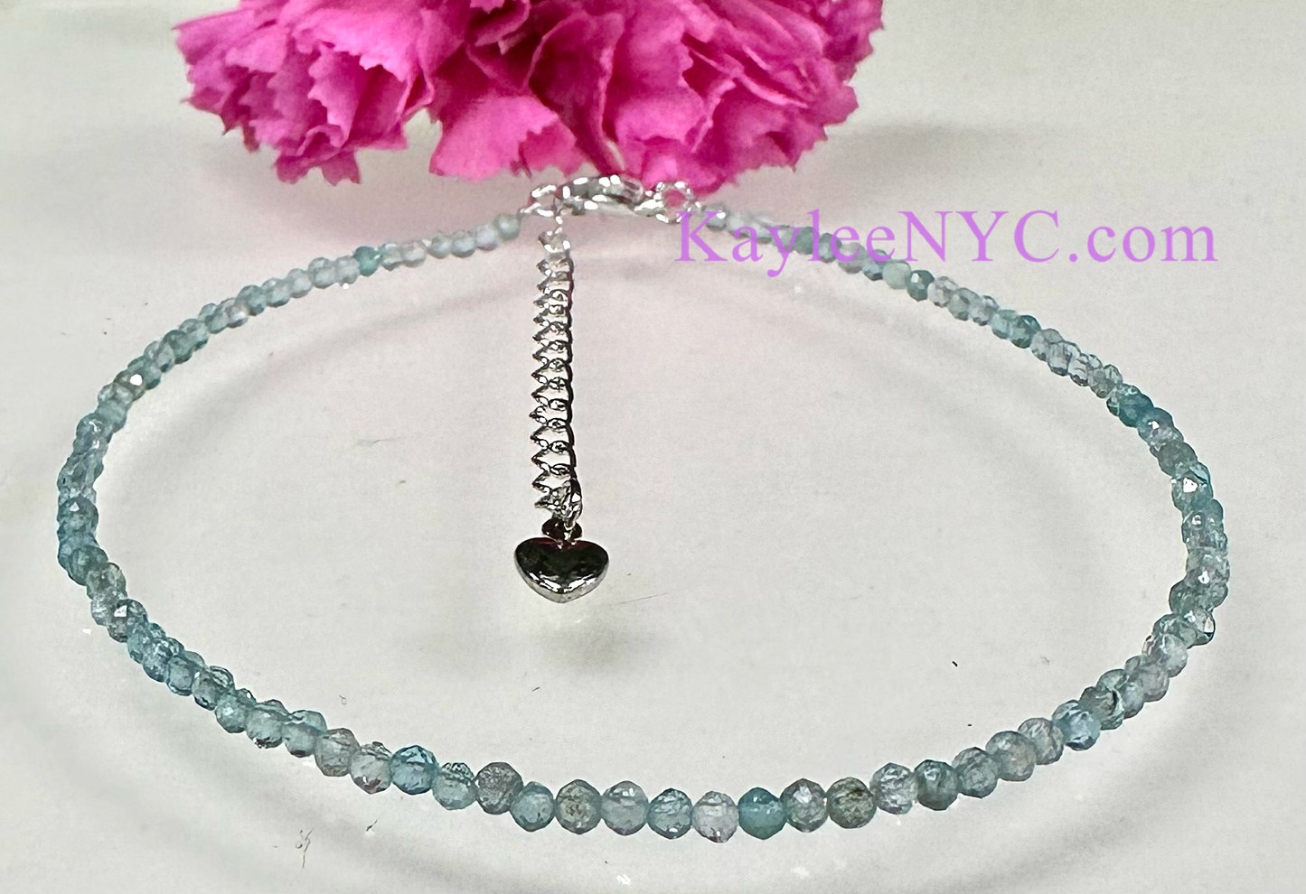 Anklet Aquamarine Crystal