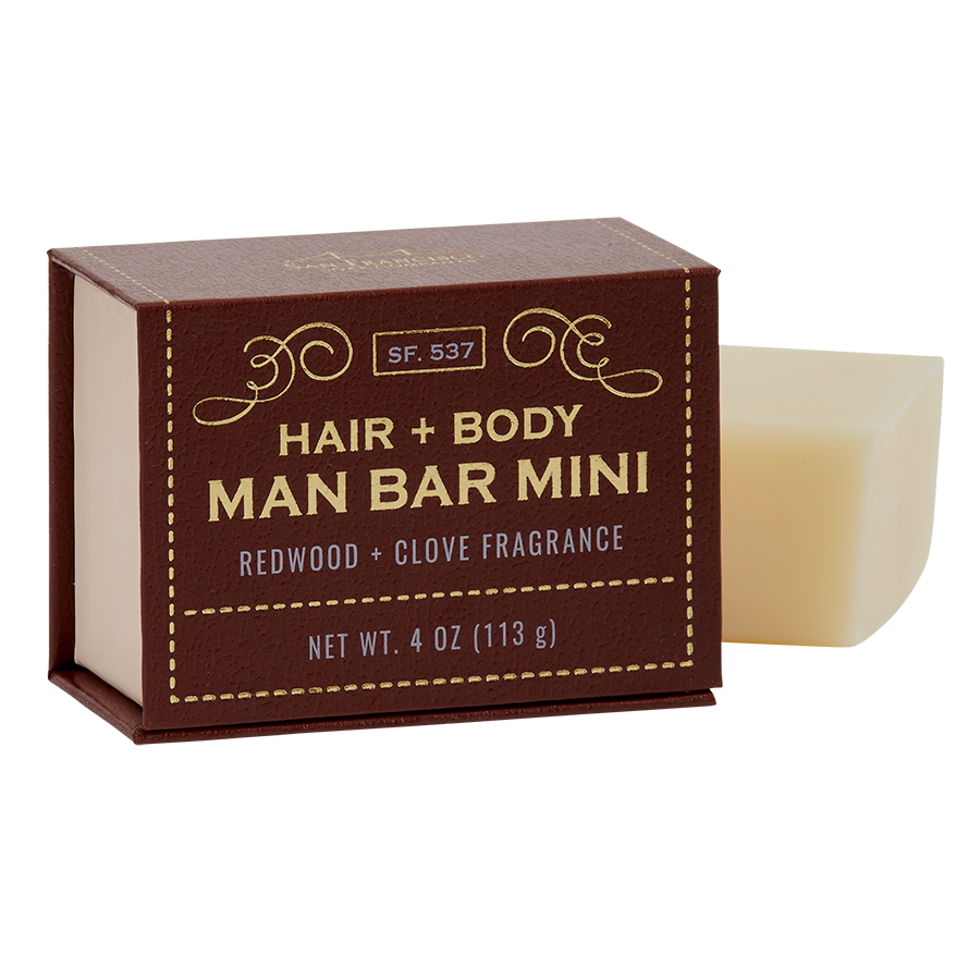 Man Bar Mini Redwood & Clove