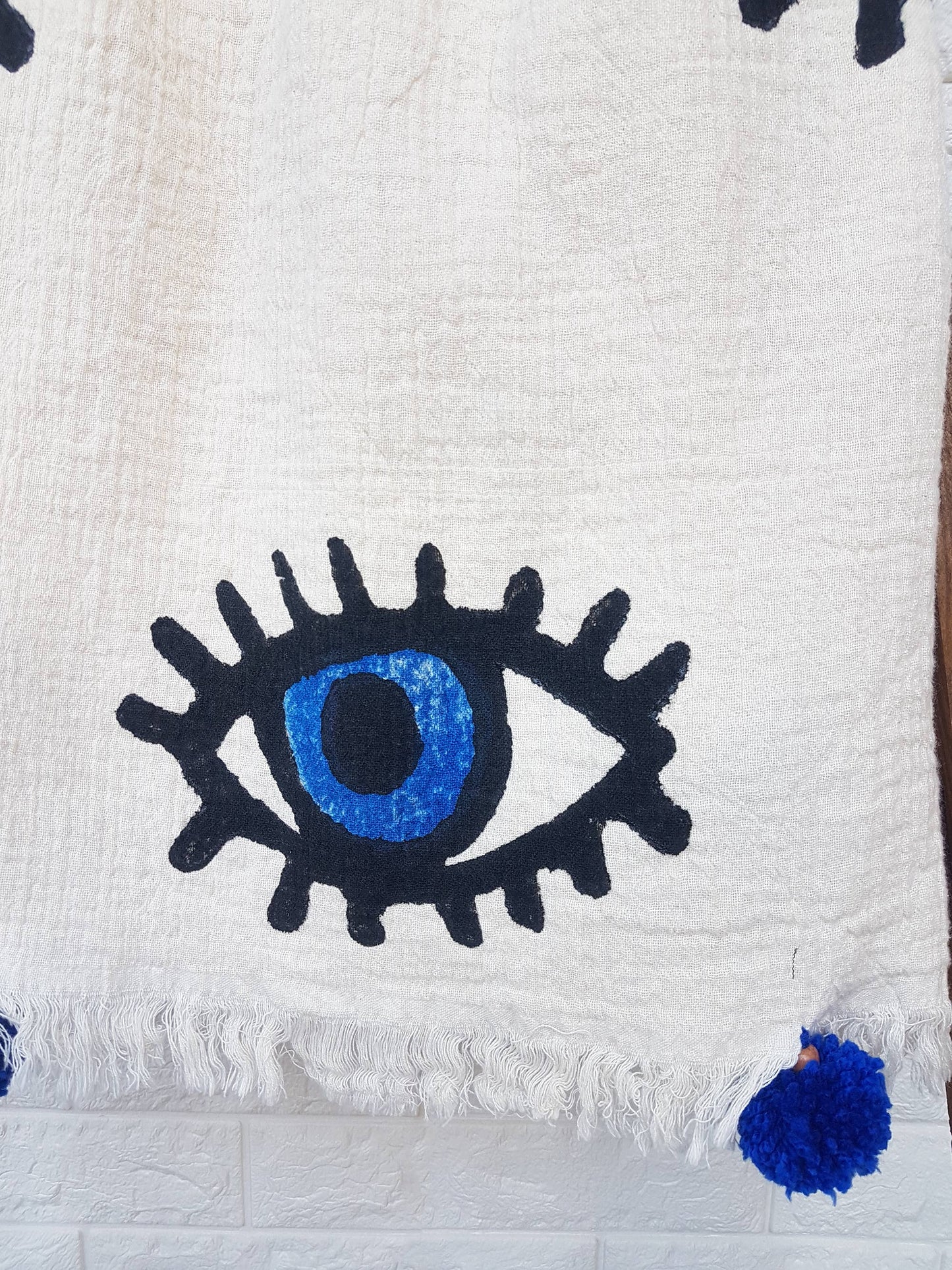 Evil Eye Throw Blanket