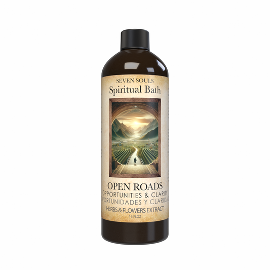 OPEN ROADS Spiritual Bath Energy Wellbeing through Plants
