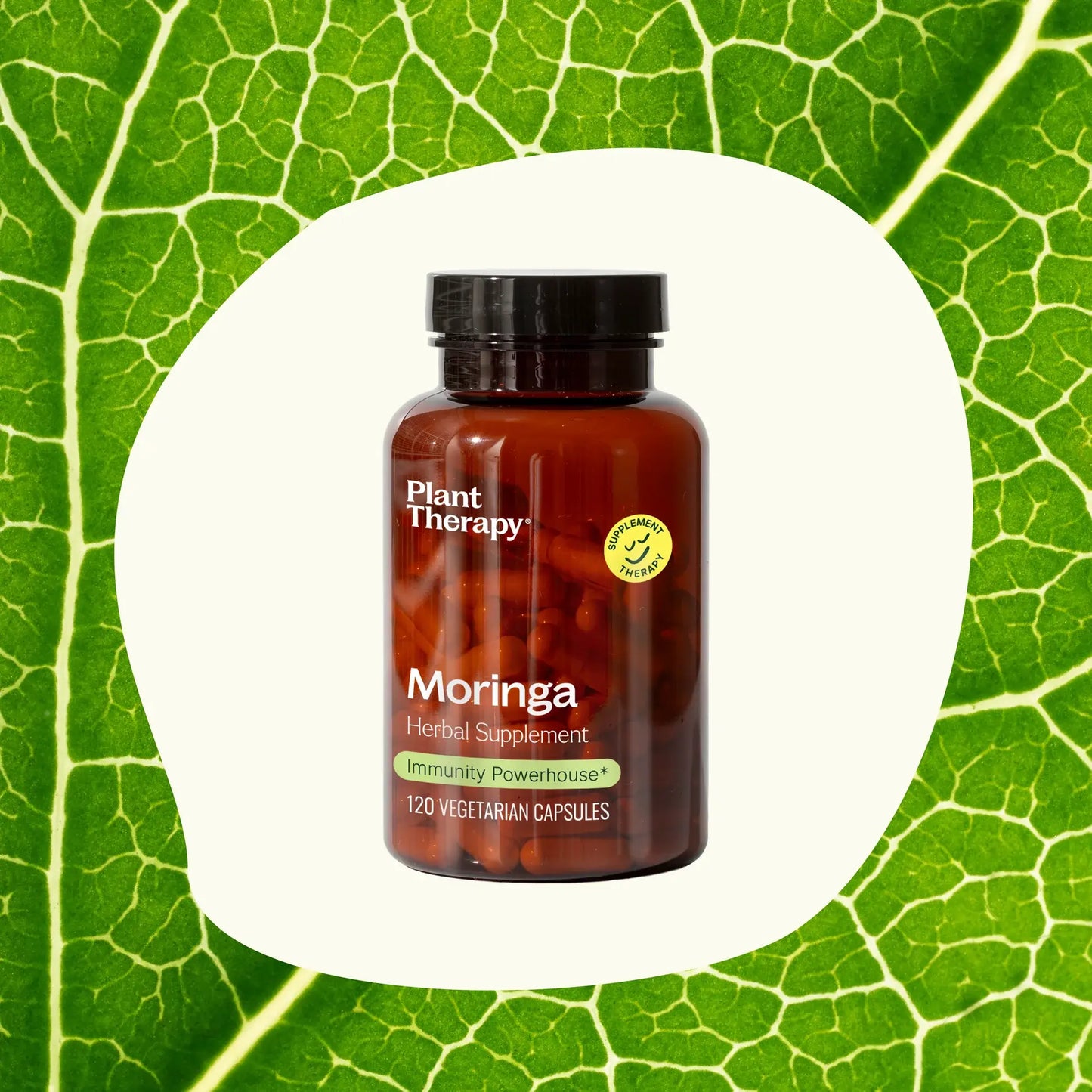 Moringa Herbal Supplement Capsules-120 Capsules