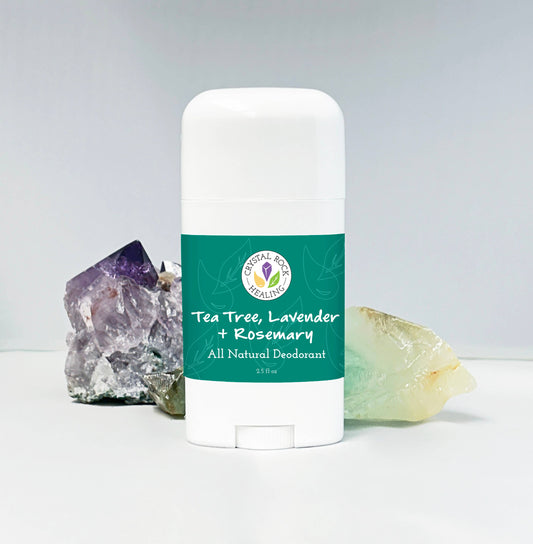 All Natural Deodorant- Tea Tree, Rosemary, Lavender