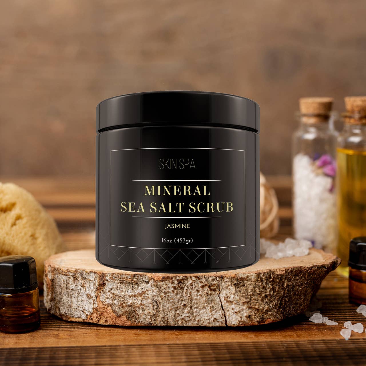 Mineral Sea Salt Scrub - Jasmine