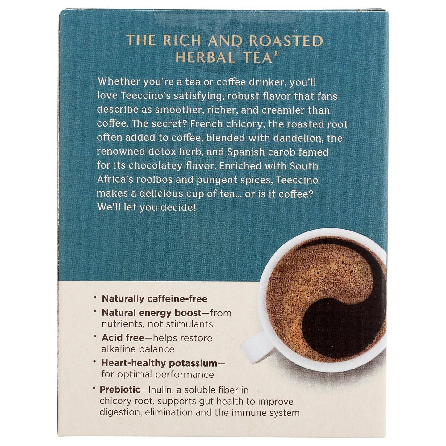 Dandelion Red Chai Roasted Herbal Tea -85% Organic