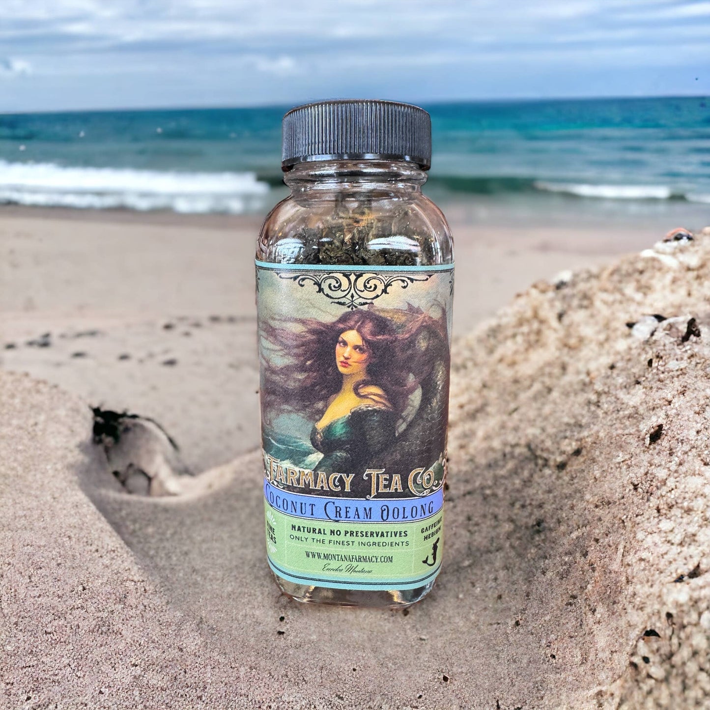 Coconut Cream Oolong Majestic Mermaid Vintage Tea blend
