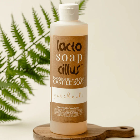 Castile Patchouli Soap | 100% Natural Soap | Palm Oil Free