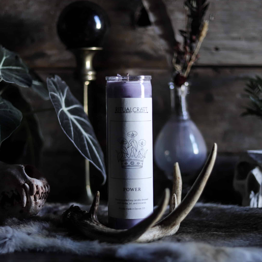 Power. Dressed Candle.