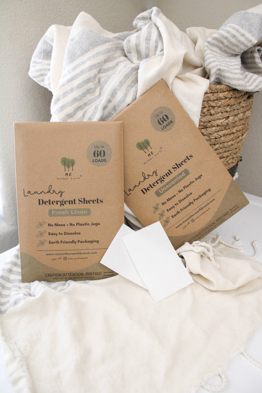 Laundry Detergent Sheets: 60 Loads Unscented
