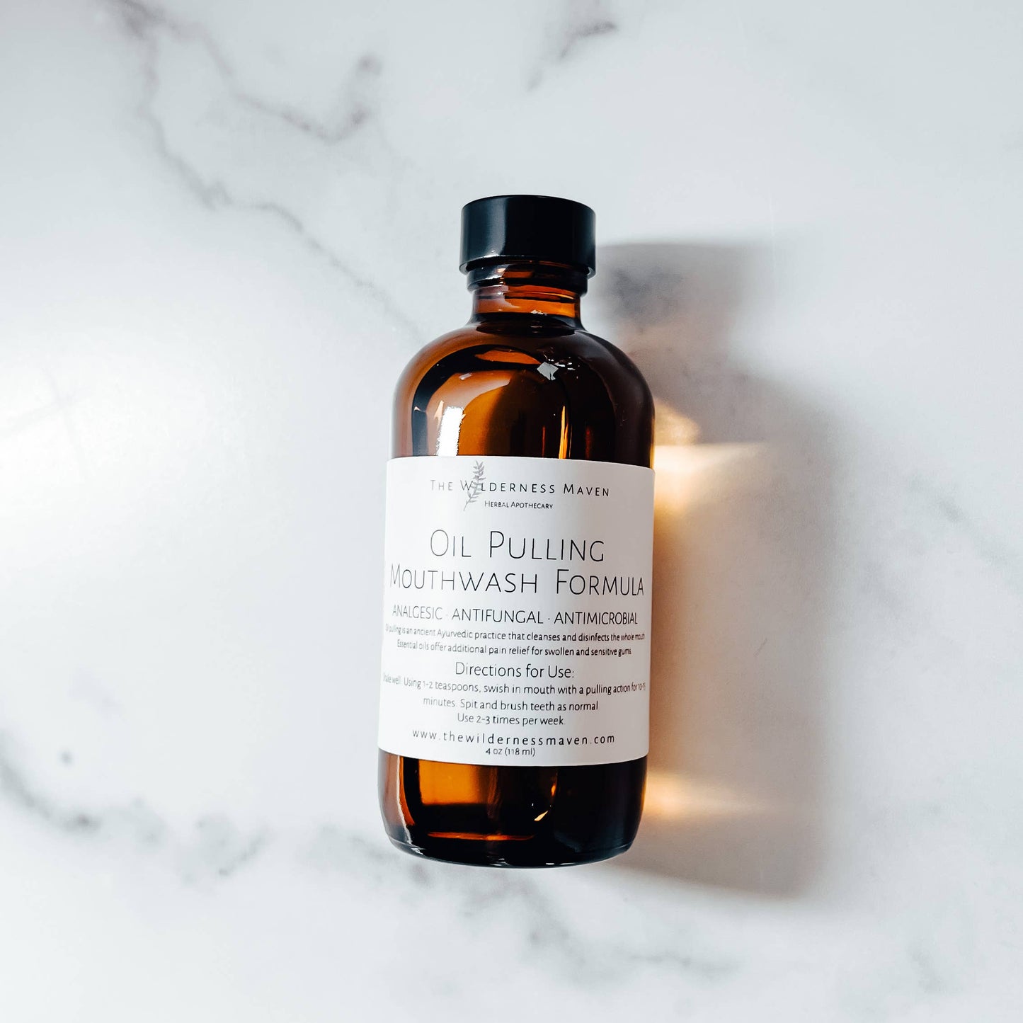 Oil Pulling Mouthwash