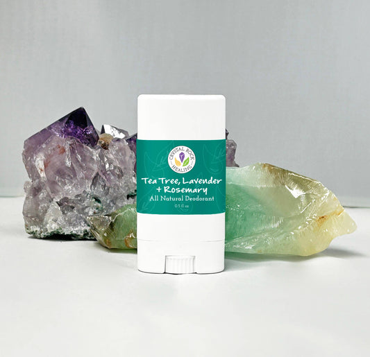 All Natural Deodorant- Tea Tree, Rosemary, Lavender