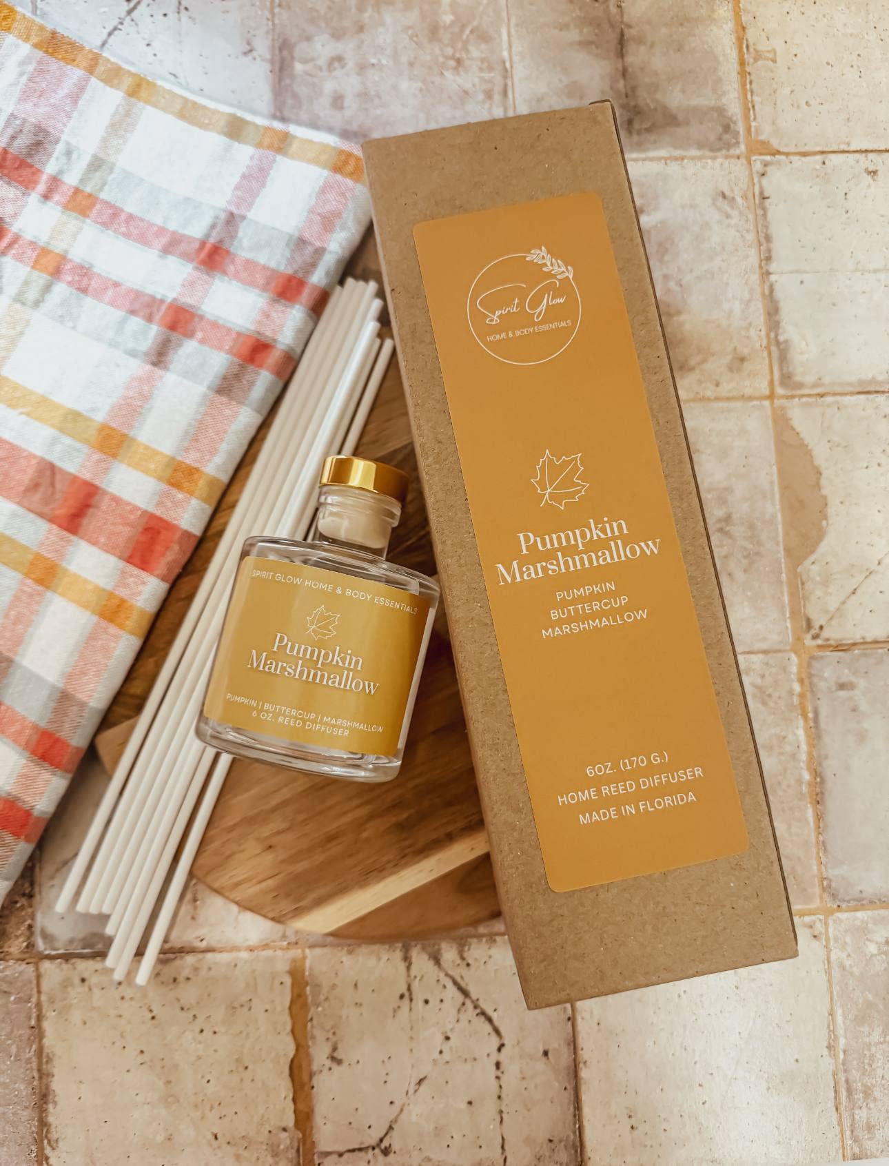 Pumpkin Marshmallow- Home Reed Diffuser
