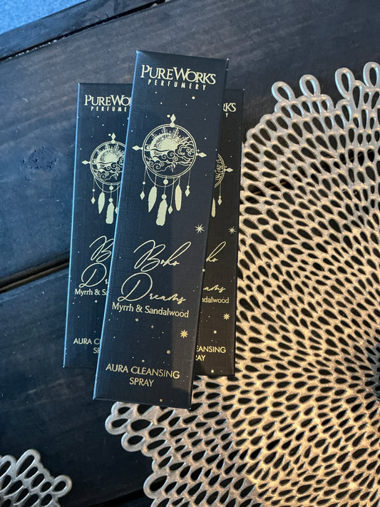 Aura Cleansing spray Myrrh & Sandalwood