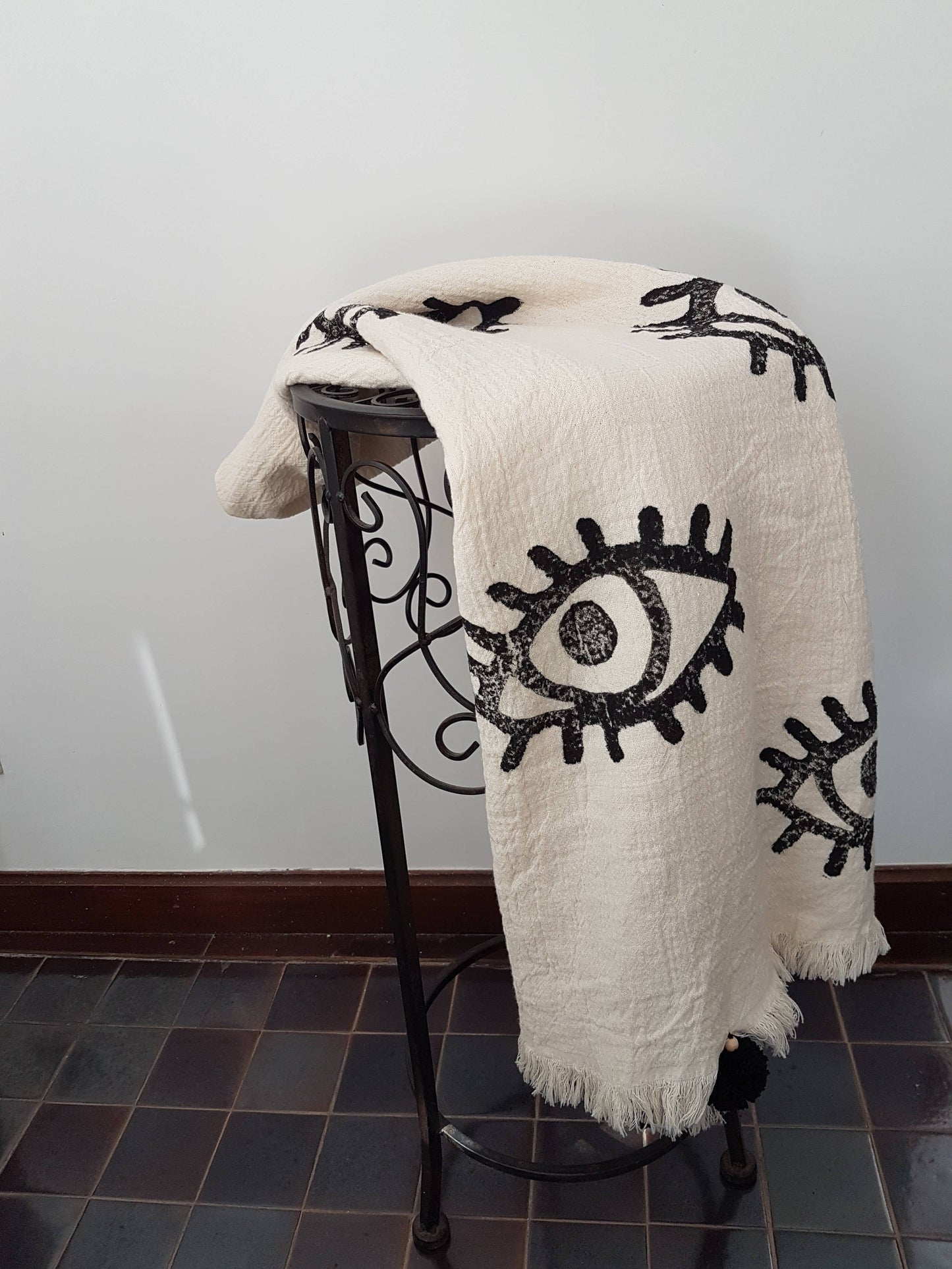 Evil Eye Throw Blanket