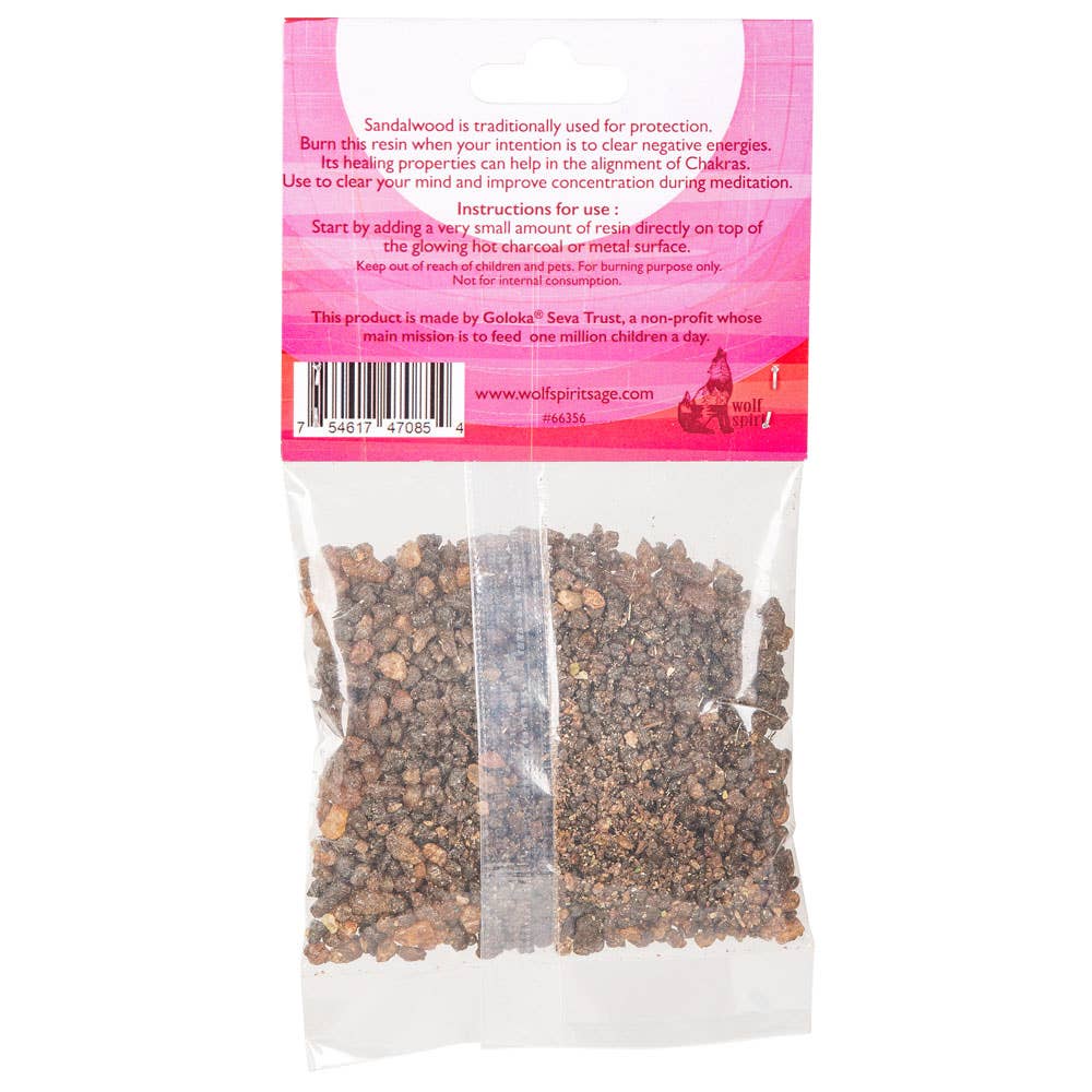 SANDALWOOD RESIN INCENSE