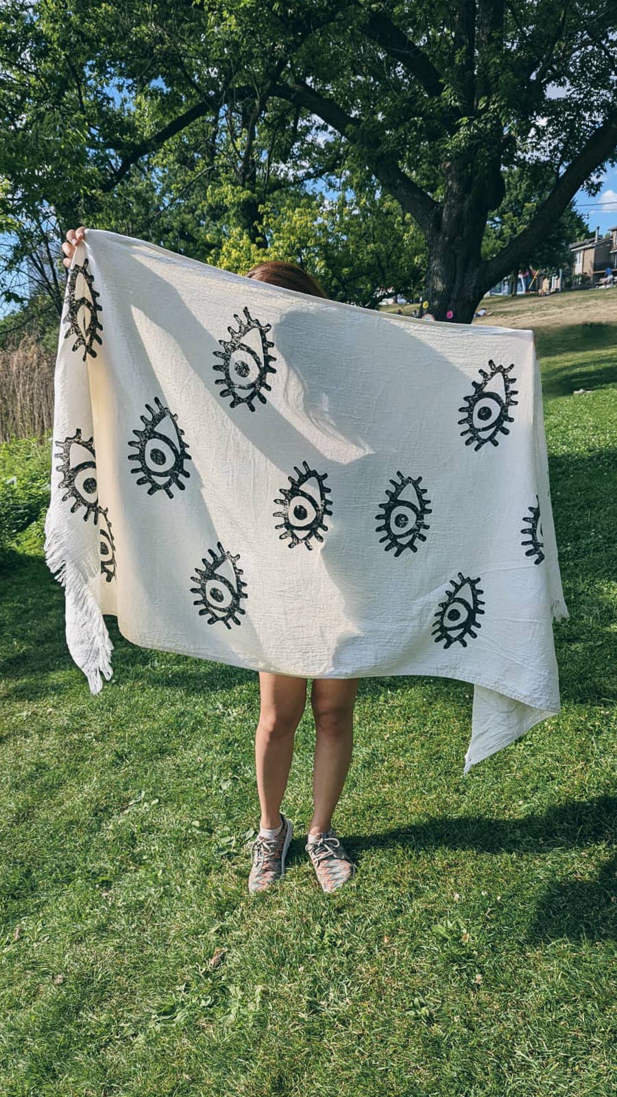 Evil Eye Throw Blanket