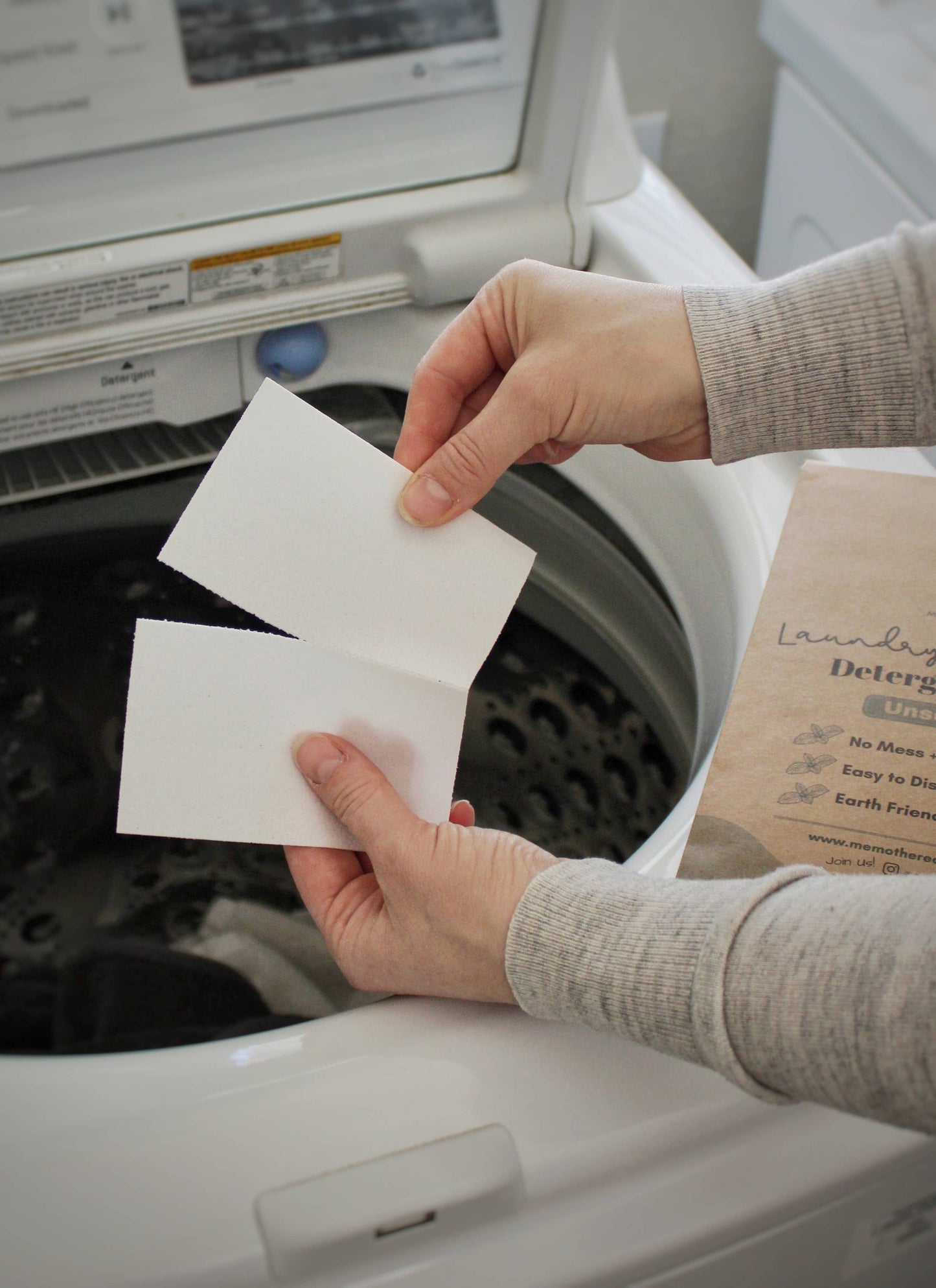 Laundry Detergent Sheets: 60 Loads Unscented