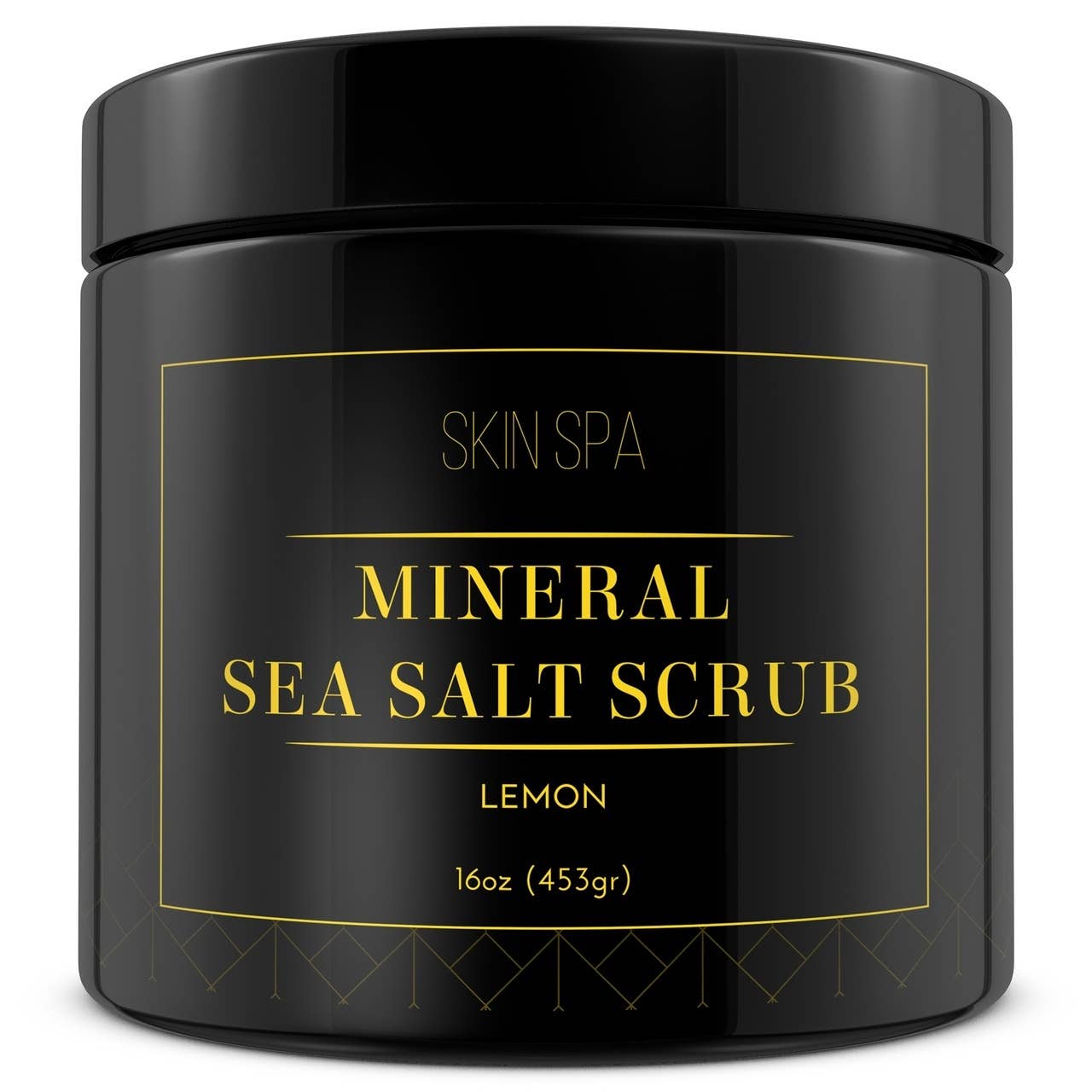 Mineral Sea Salt Scrub - Lemon