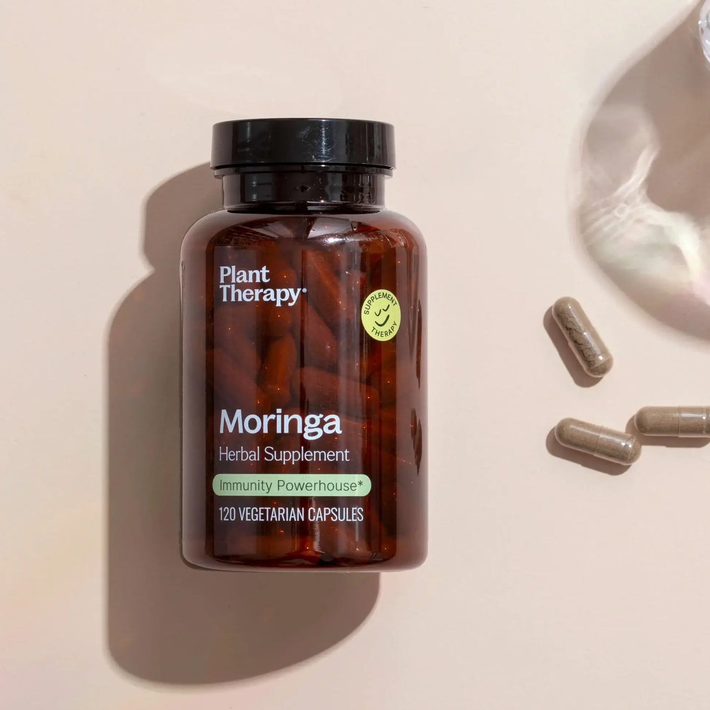 Moringa Herbal Supplement Capsules-120 Capsules