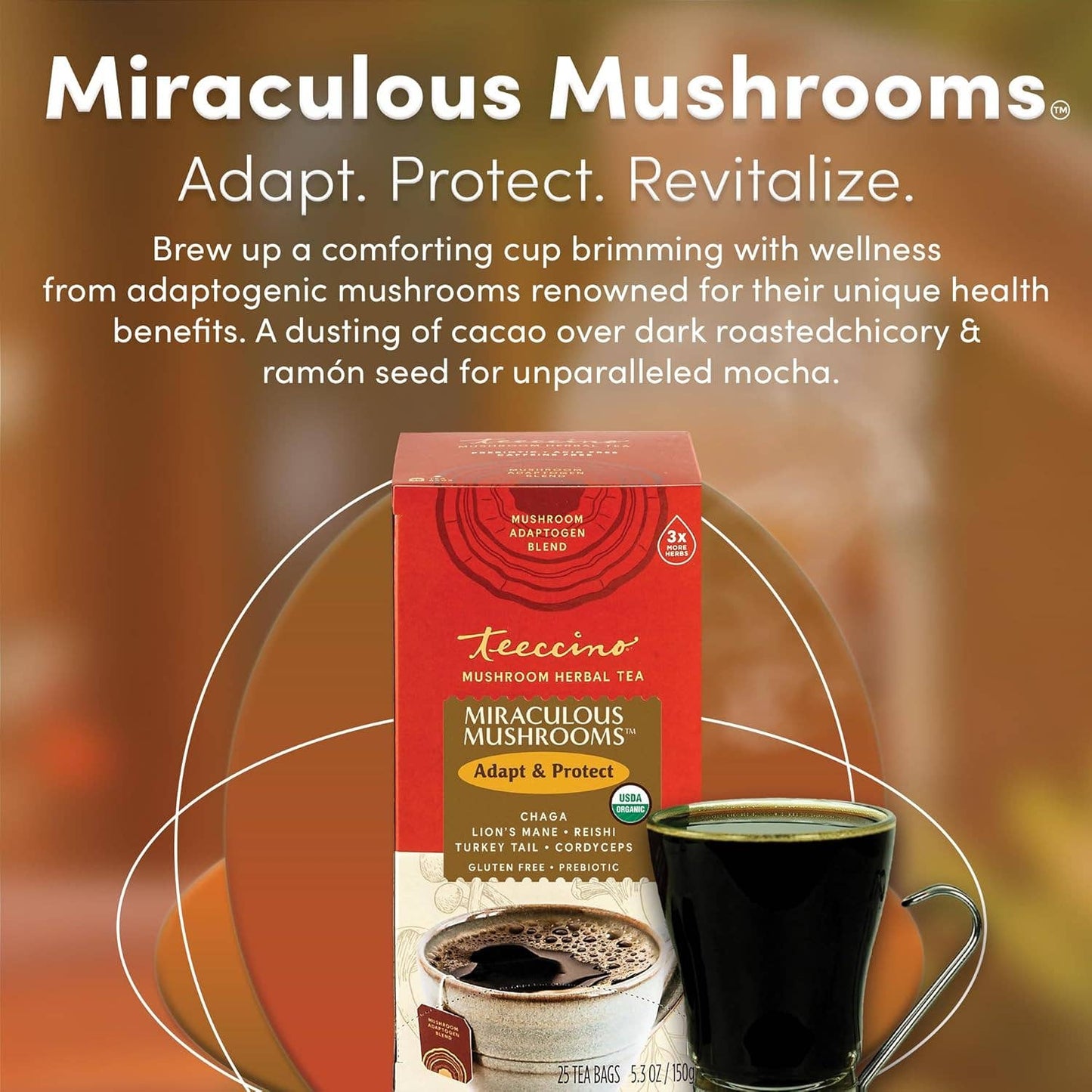 Miraculous Mushrooms Herbal Tea