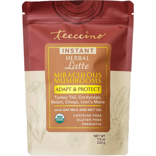 New!! Instant Miraculous Mushrooms Herbal Latte
