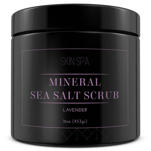 Mineral Sea Salt Scrub - Lavender
