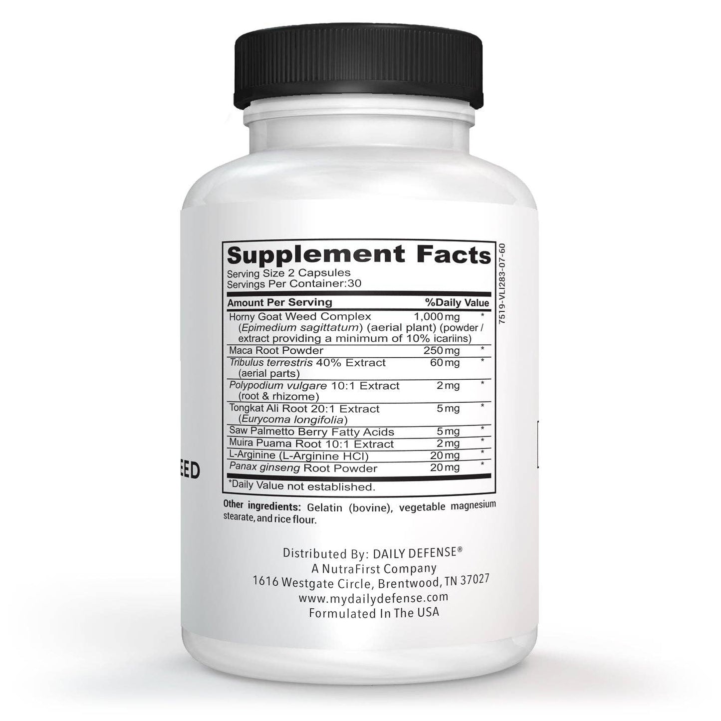 HORNY GOAT WEED Advanced Strength for Men & Women