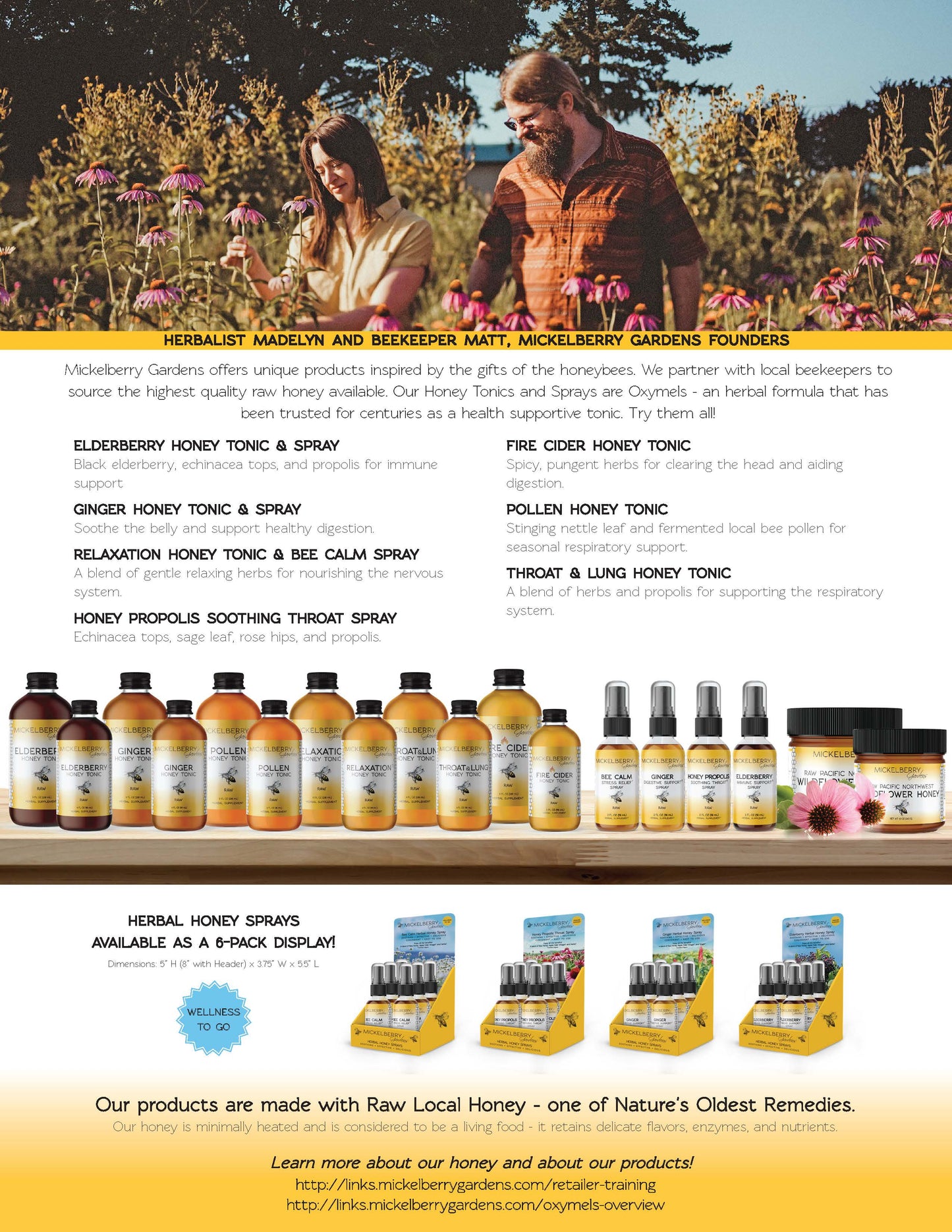 Mickelberry Herbal honey throat Spray