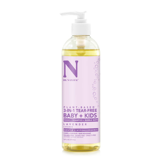 Dr. Natural 3-In-1 Tear - Free Baby + Kids, Lavender