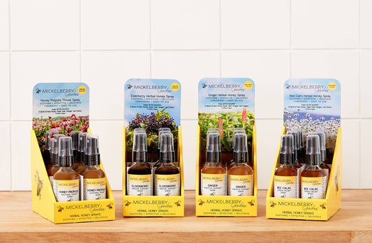 Mickelberry Herbal honey throat Spray