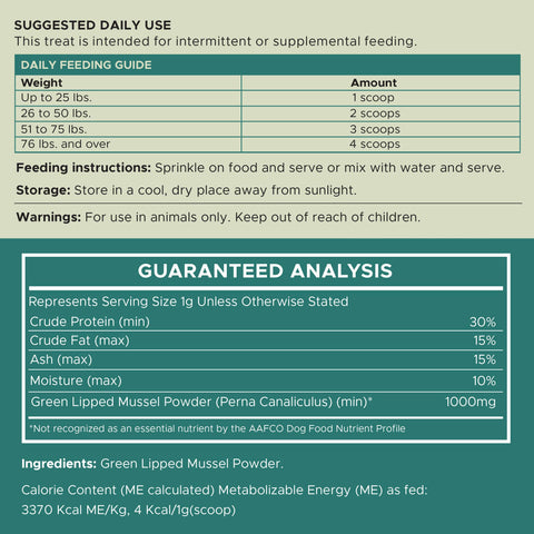 Green Lipped Mussel Powder for Hip & Joint