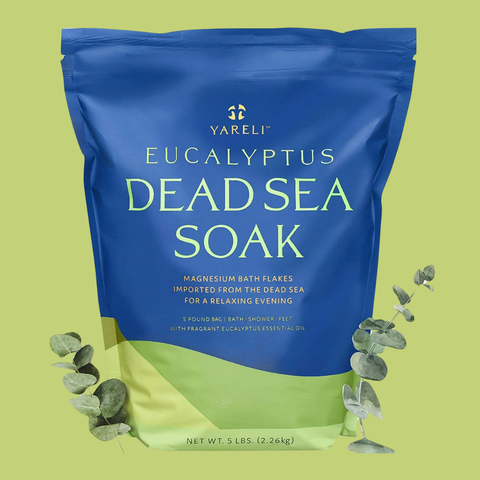 Eucalyptus Dead Sea Magnesium Bath Flakes for Refreshment