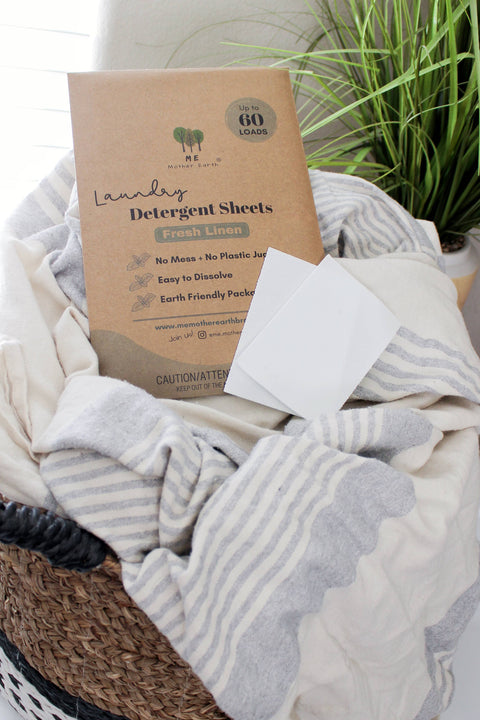 Laundry Detergent Sheets: 60 Loads Unscented