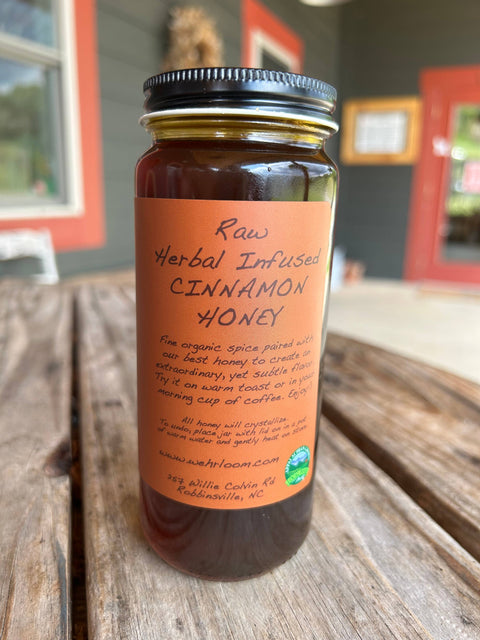 Herbal Infused Honey - 5 varieties available: Hot Pepper / 6 oz