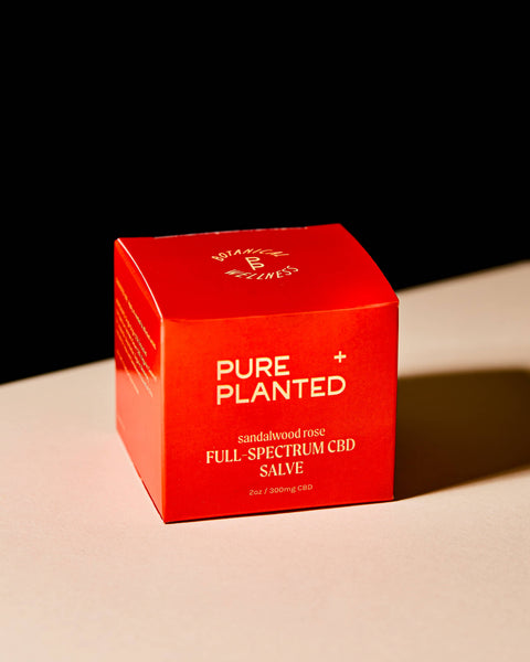Full- Spectrum CBD Salve - Sandalwood Rose