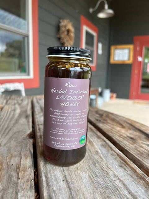 Herbal Infused Honey - 5 varieties available: Hot Pepper / 6 oz