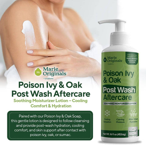 Poison Ivy & Oak Aftercare Lotion, Skin Moisturizer 16 Fl Oz
