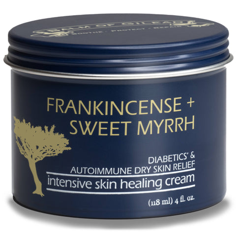 Frankincense & Sweet Myrrh Cream- Intensive Skin Healing 4oz