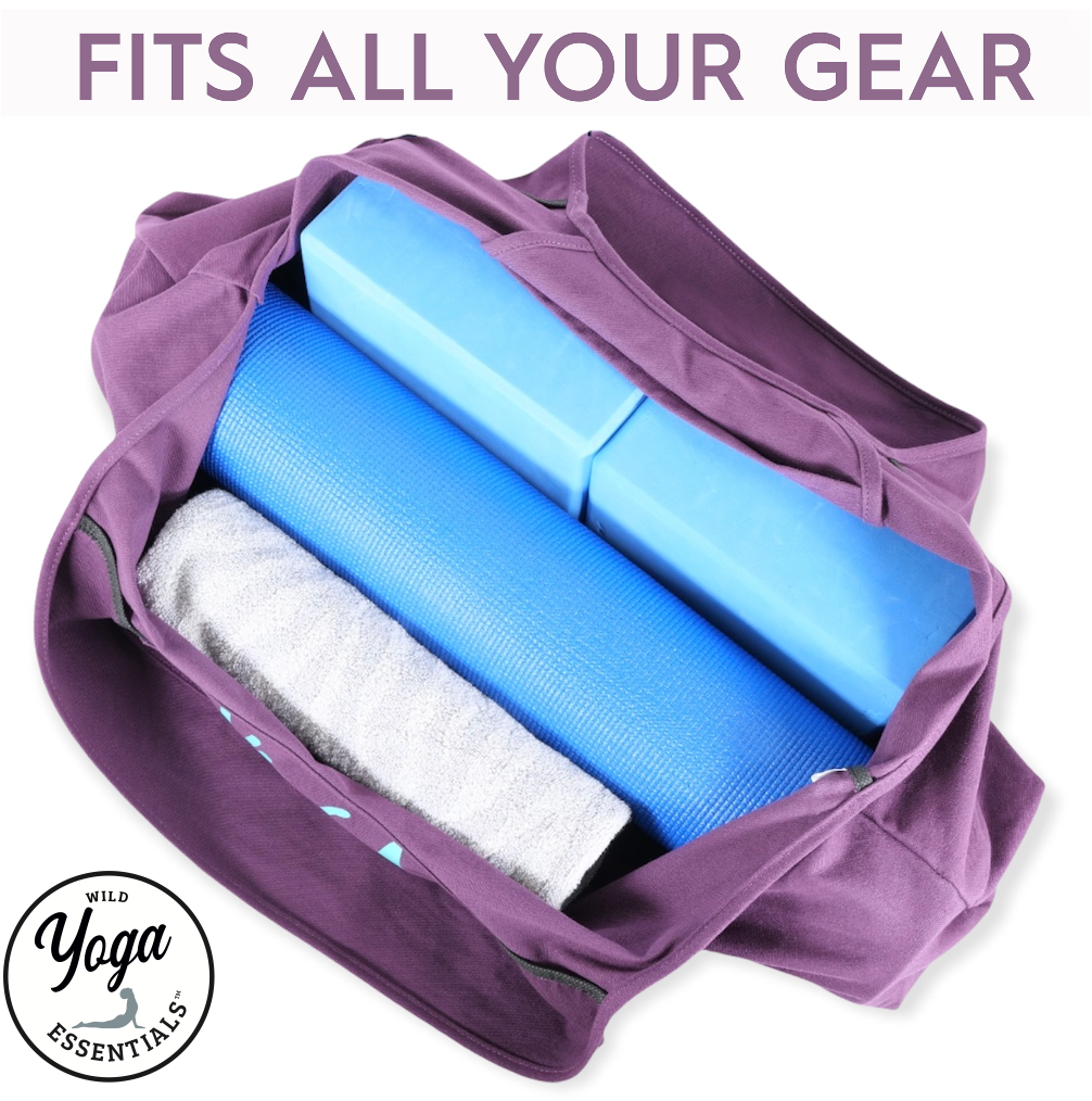Yoga Now Wine Later Yoga Bag