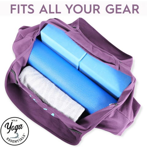 Yoga Now Wine Later Yoga Bag