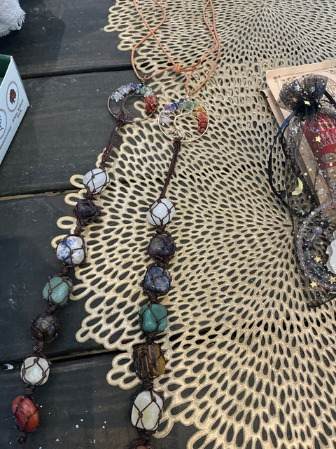 Hanging Crystal tree of life