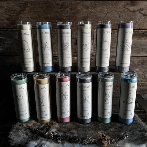 Banish. Dressed Candle.