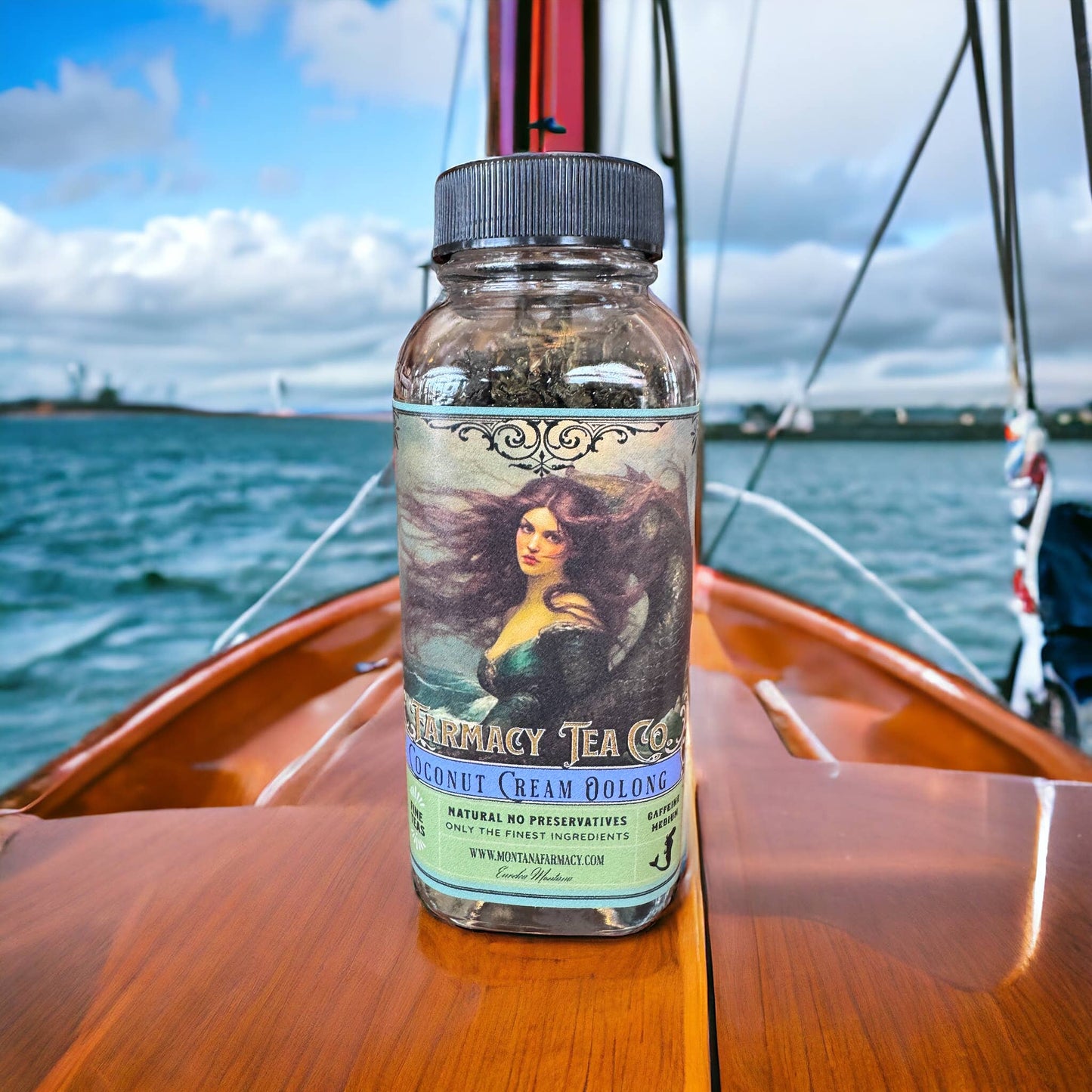 Coconut Cream Oolong Majestic Mermaid Vintage Tea blend