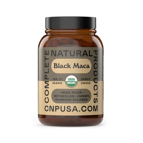 Organic Black Maca Root Capsules