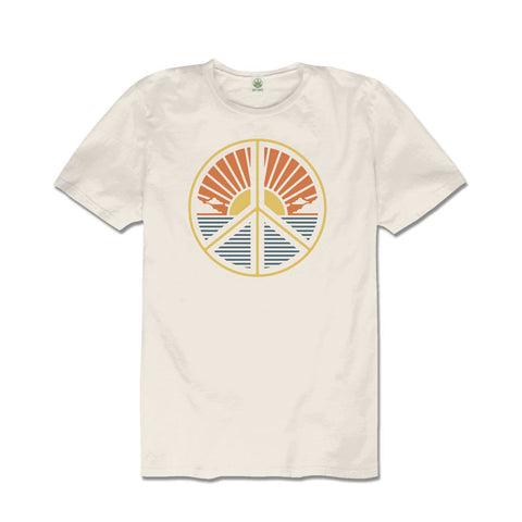 Peace Scene Organic T-Shirt - Unisex - Boho Hippie T-Shirt