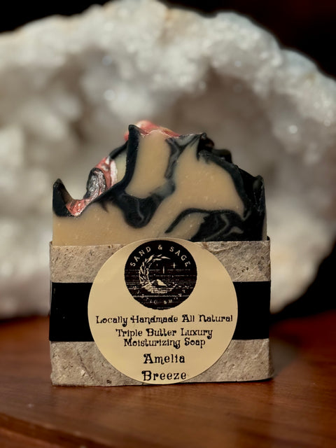 Soap Triple Butter Handmade -Sand & Sage