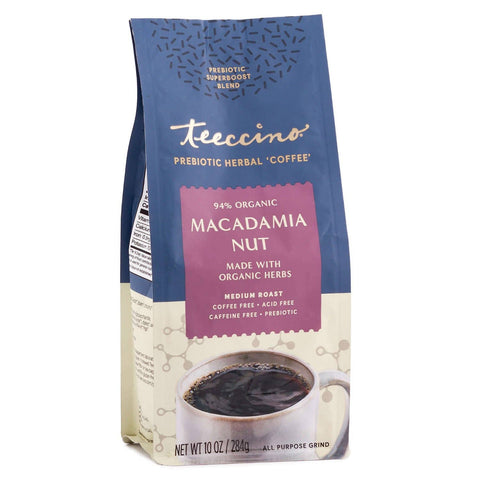 Macadamia Nut Prebiotic SuperBoost Herbal Coffee